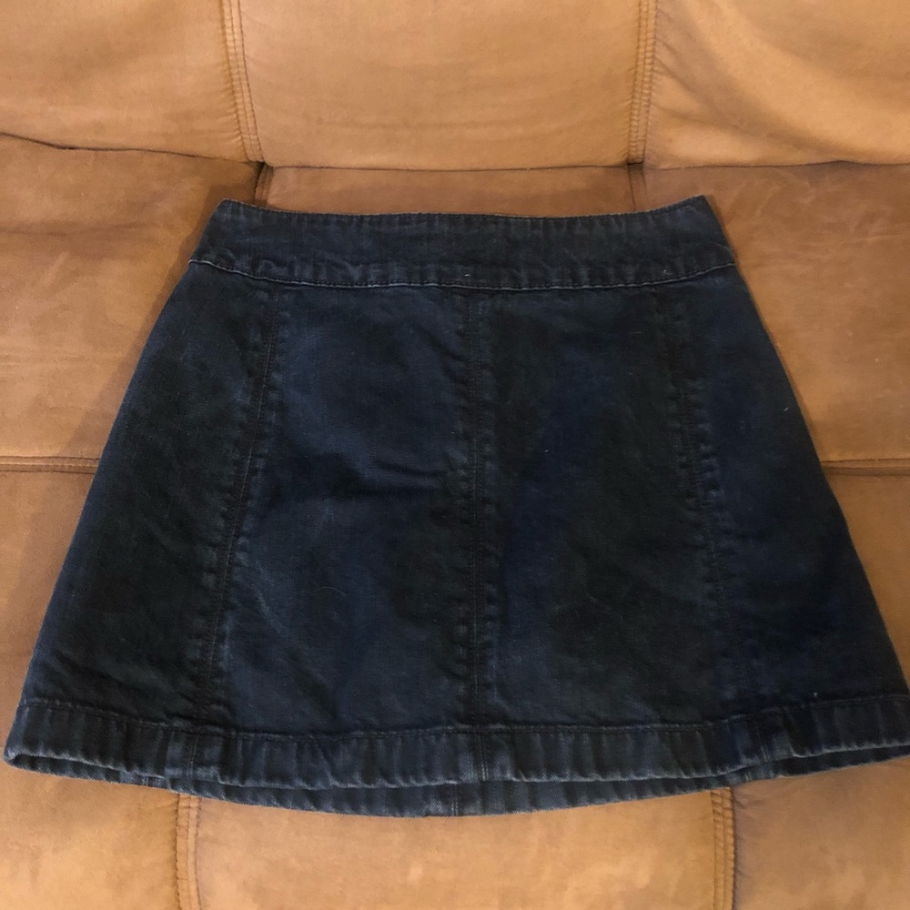 Black Free People Skirt